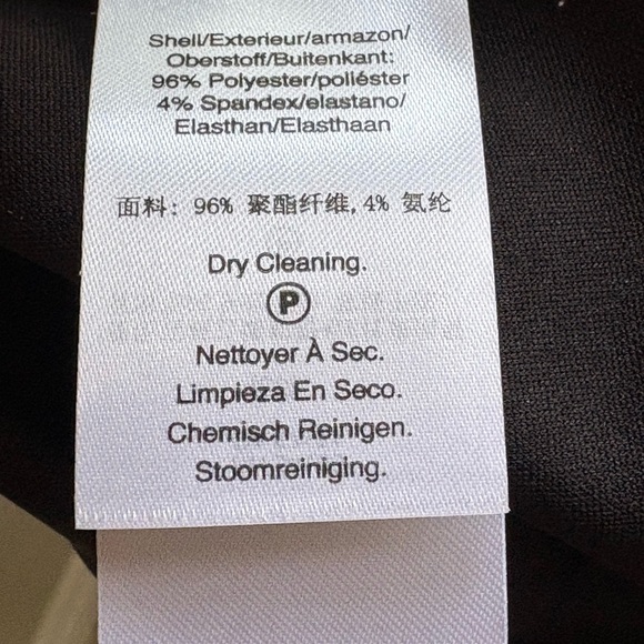 DKNY Black Asymmetrical Ruched Cocktail Dress - Picture 5 of 12